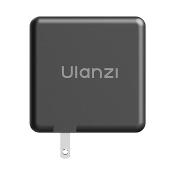 Ulanzi RH-PD100W GaN Power Adapter Supports PD 3.0 Protocol for 40W PRO/RGB C60/C60RGB Fill Light CO1 100W EC65 65W COB Light