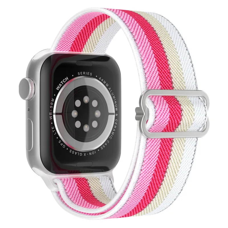 Elastic Silicone Solo Loop Watch Strap - Universal Fit