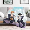 Sasaki and Miyano Anime Blanket Thick Blankets for Winter Double Bed Comforter Furry Bedspread the Knee Sofa Warm Baby & Throws 3