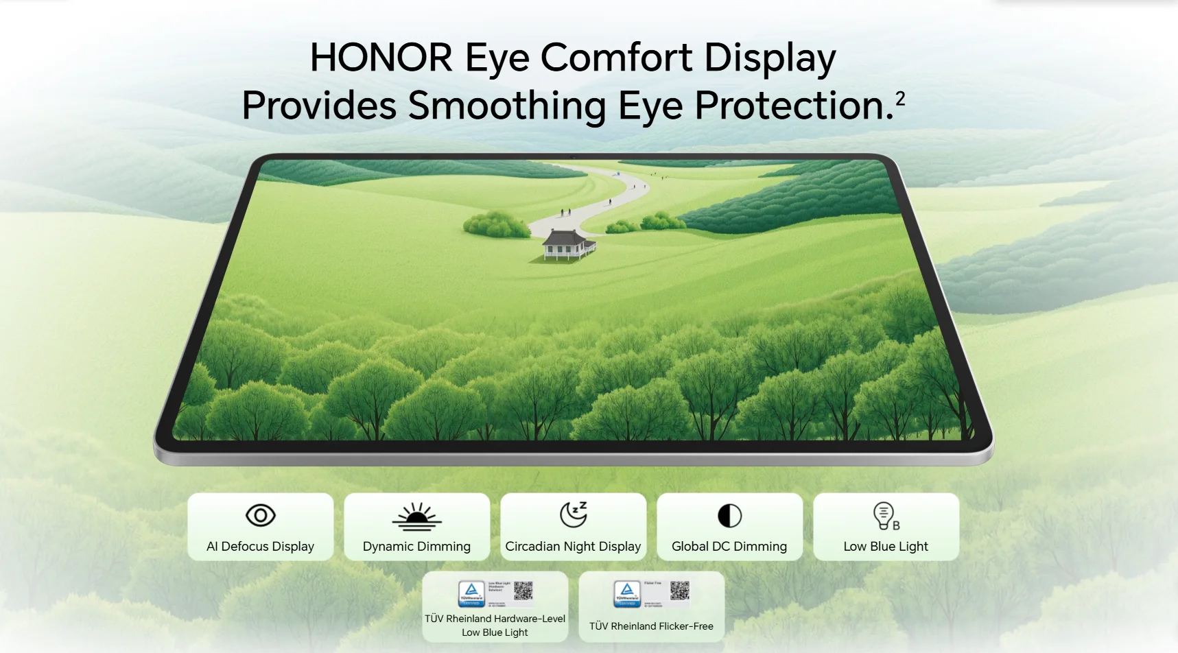 Global Version HONOR Pad 10 12.1'' WIFI 2.5K HONOR Eye Comfort Display High Energy-dense Battery Snapdragon 7 Gen 3 10100mAh
