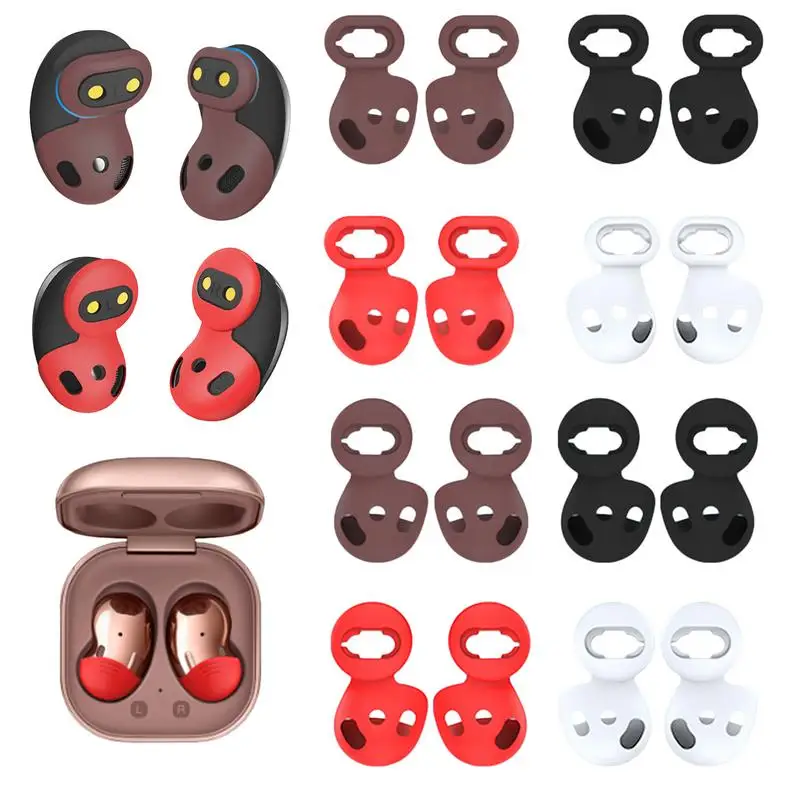 4 Paia Per Galaxy Buds Live Ear Tips Adattatore In Silicone Auricolari Di Ricambio Per Ala Dell'Orecchio Per Samsung Per Galaxy Buds Accessori Dal Viv