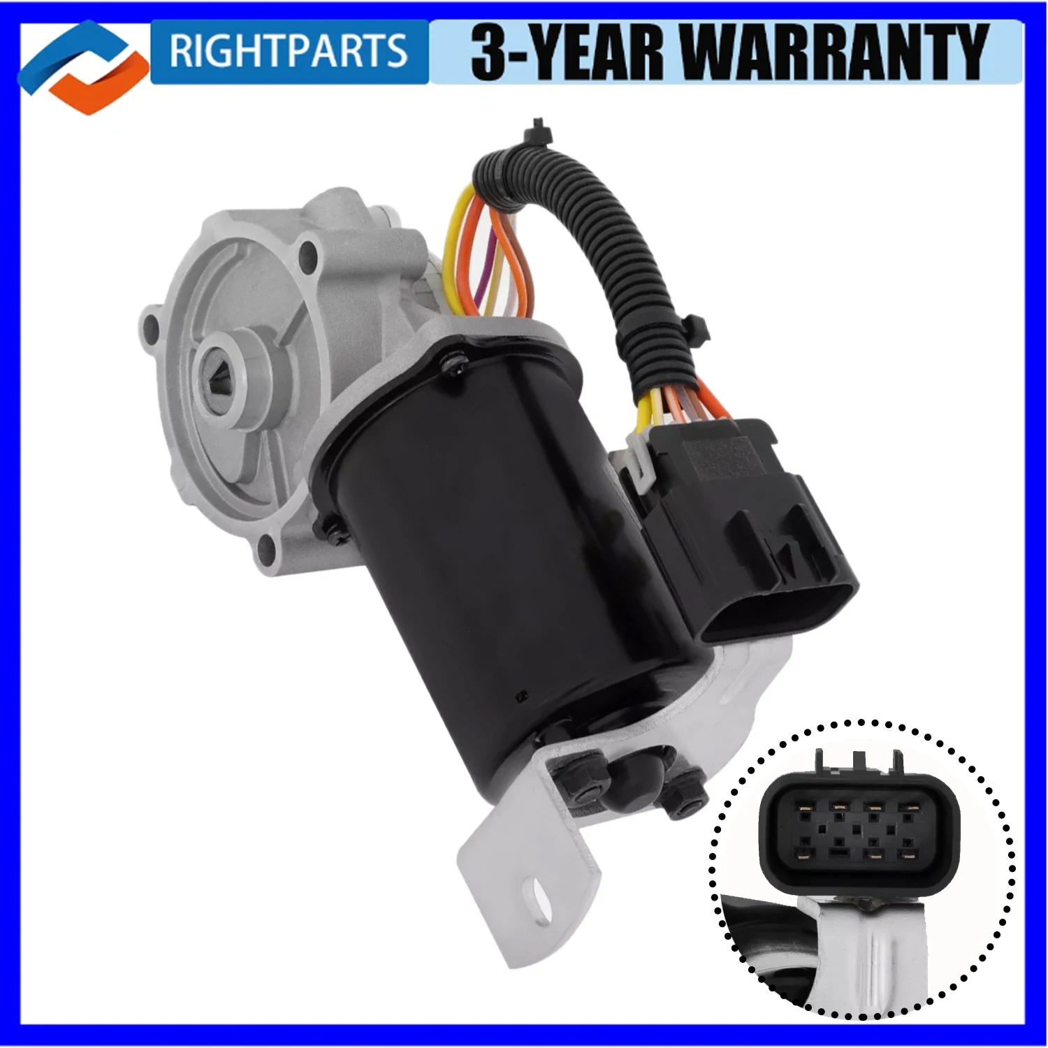 Transfer Case Shift Motor 600-908 For Chevy Silverado GMC Sierra Yukon HUMMER H2 4WD V8 364 6.0 6.0L 2003 2004 2005 -