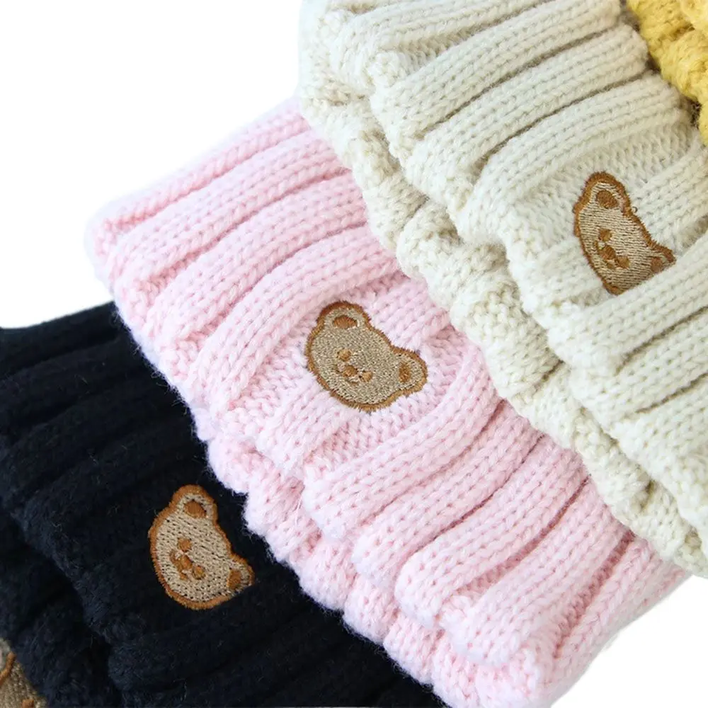 Knitted Woolen Baby Hat for Autumn Winter