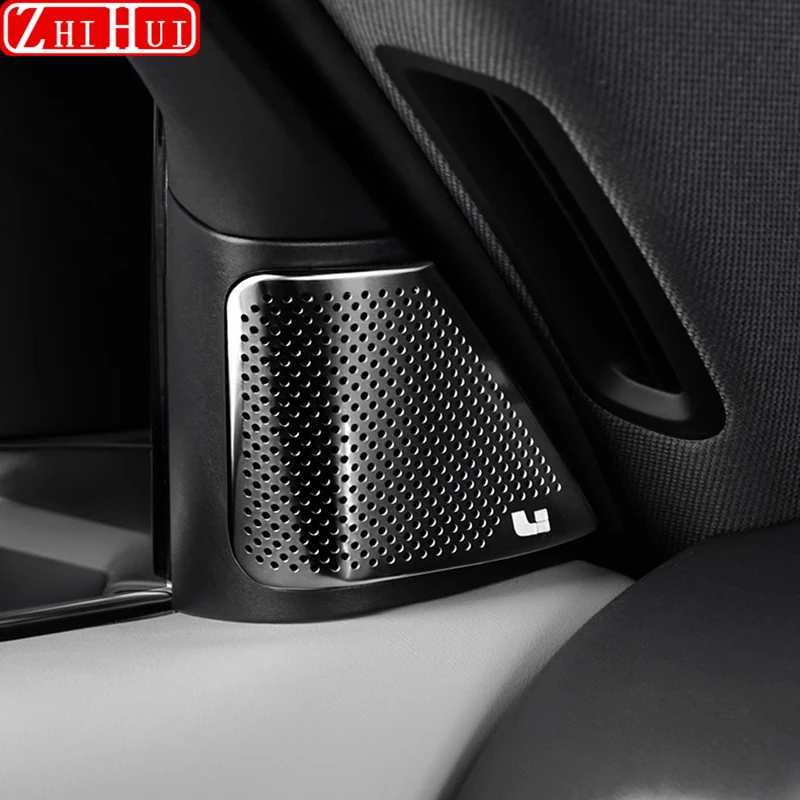 

For Li Lixiang L7 L8 L9 2022 2023 Car A-pillar Horn Cover Scratch Resistant Speaker Cover Triangular Horn Cover Auto Accessories