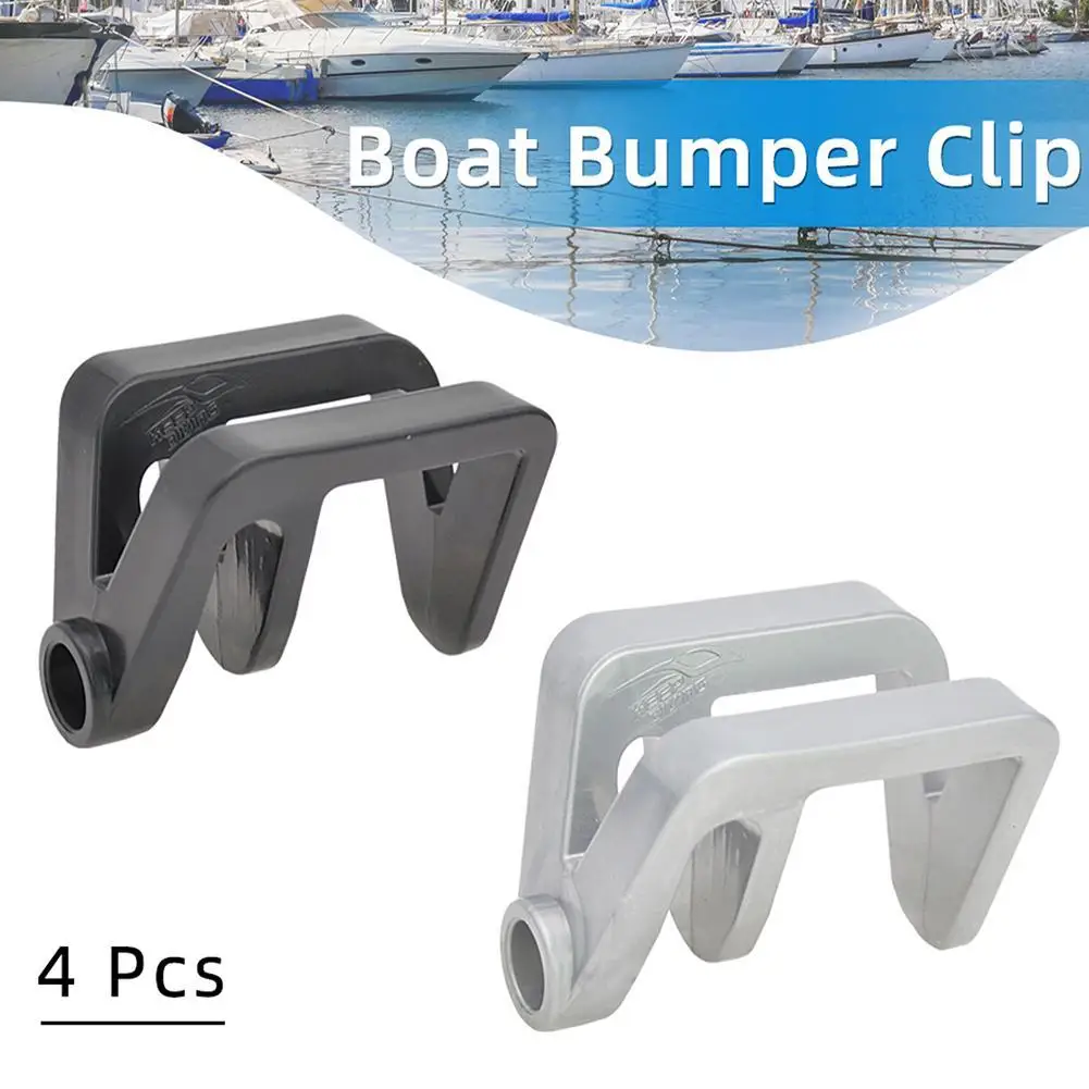 4PCS Boat Bumper Clips Hangers Adjusters Cleats Pontoon Fender Clips Boat  Fender Clips For Docking 1 / 1.25 In Square Tube - AliExpress