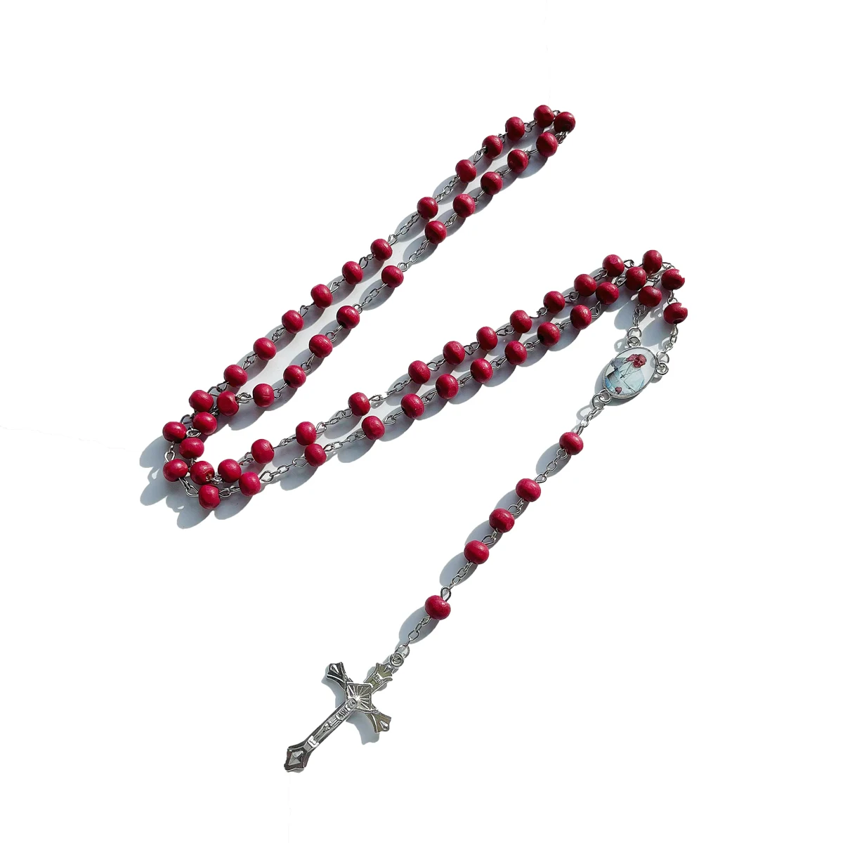Pope Francis Rose Rosary Set 4