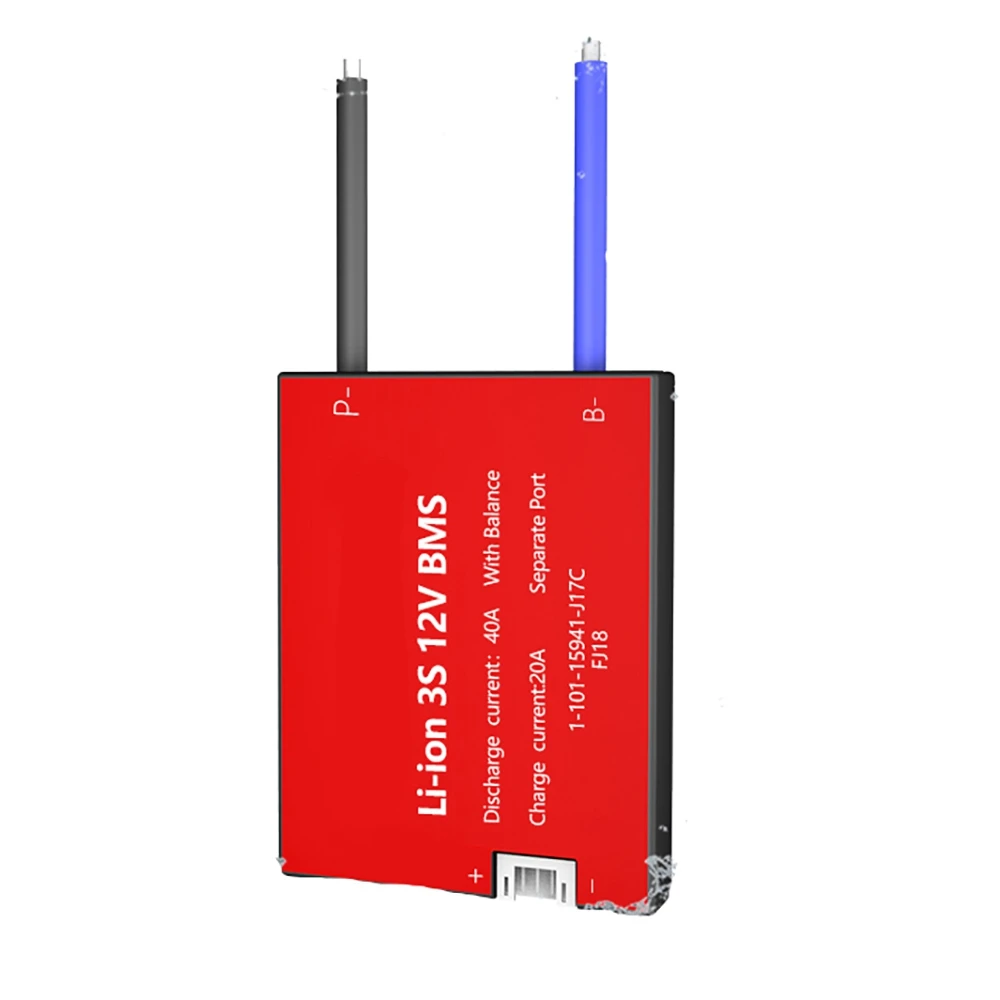 

LiFePO4 BMS 12S 36V 50A Battery Management System PCB Protection Board with Balanced Leads for LiFePO4 Battery Pack