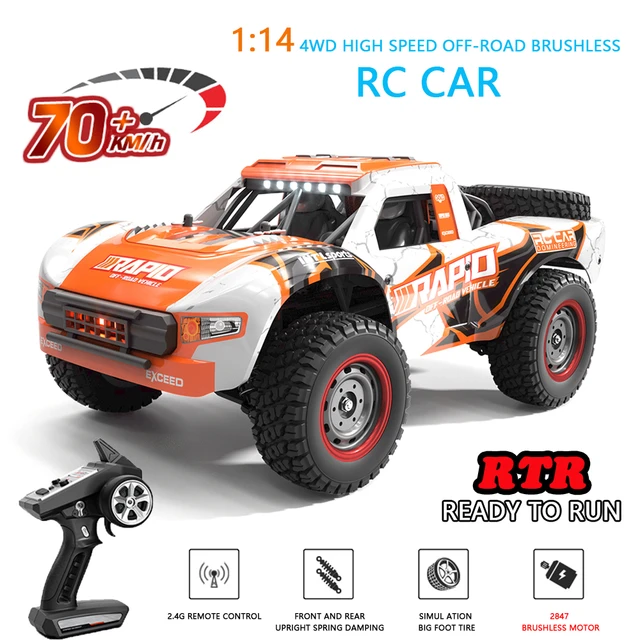 Carro de controle remoto racing 4wd Drift vel. Max. 70km/h