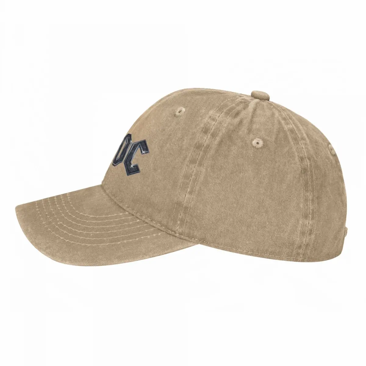 AC Heavy Metal Denim Baseball Cap DC Rock Music Band Outdoor Gym Trucker Hat Summer Couple Women Casual Sunscreen Snapback Cap 3