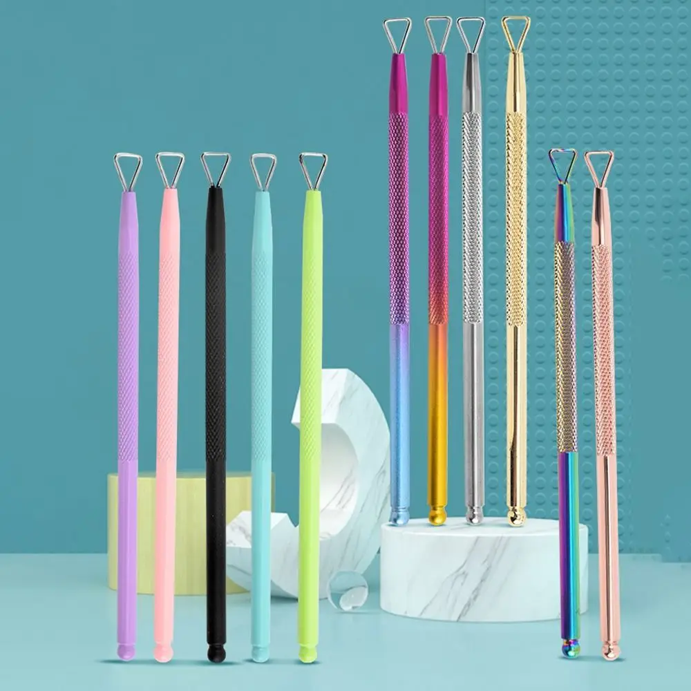 Stainless Steel Double-ended Cuticle Pusher Dead Skin Remover Durable Steel Push Wear-resistant Multifunction
