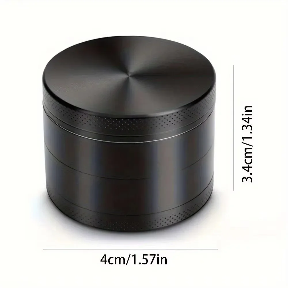 Premium Metal 4-Layer Herb and Spice Grinder - Perfect Kitchen Tool and Gift
