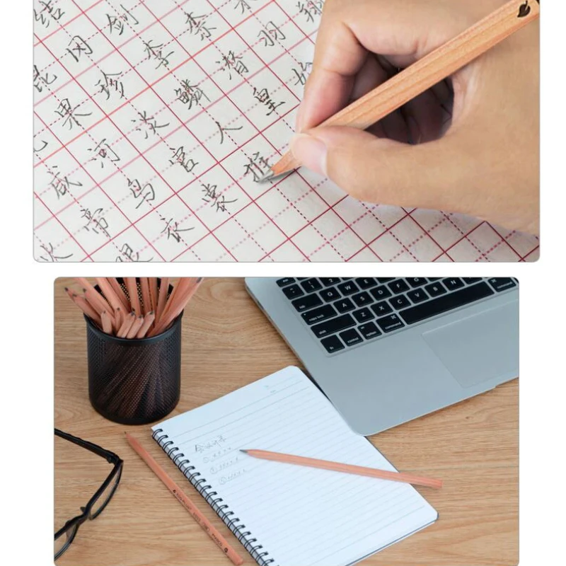 Marco Triangle Sketch Writing Pencil Students Professional Stationery Supplies for Beginner 5