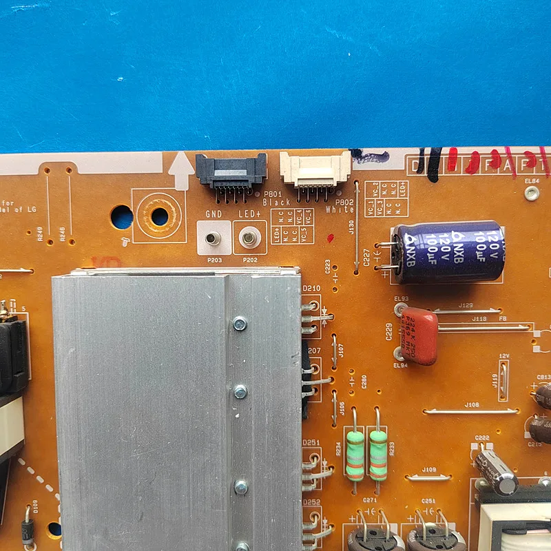 Carte Alimentation (platine) Pour TV LG 55UF772V-ZW - Référence LGP4955-15UL6 - Occasion Fonctionnelle