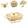 Stainless Steel Chafing Dish Food Warming Tray for Banquet Wedding Dinners 5