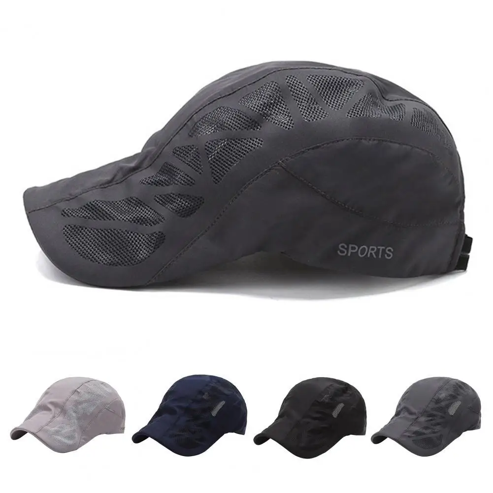 

Washable Stylish Wear Resistant Mesh Cap Accessory Hunting Cap Breathable for Vacation gorras hombre erkek şapka 2022