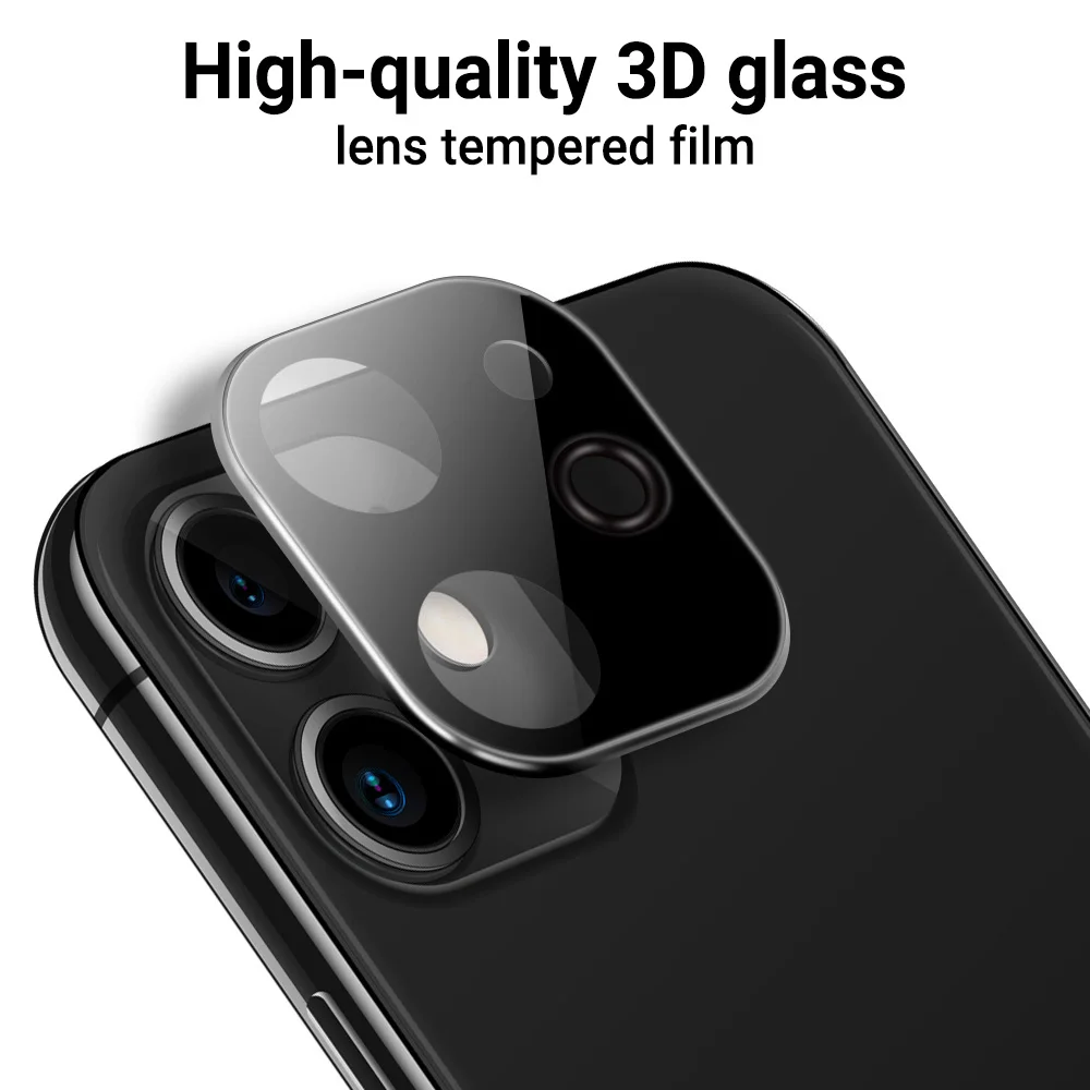 3D Camera Lens Protective Protector Cover For IPhone 11 12 13 Pro Max