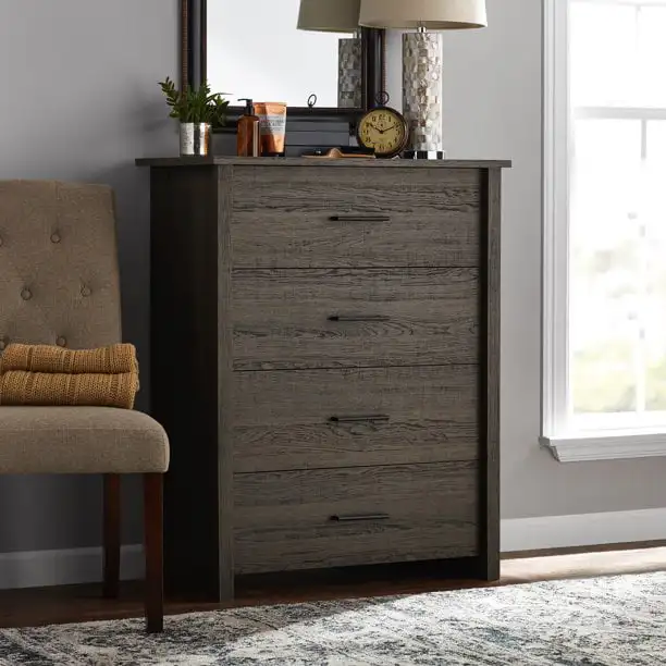 

4-Drawer Vertical Dresser, Cabinet for Bedroom, Living Room