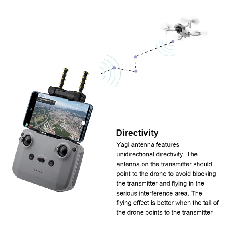 For Mavic Mini 2 Extender Remote Controller Antenna Compatible For Mavic Air 2