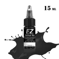 EZ Tattoo INK 25 Colors  1/2 oz 15ml/Bottle Tattoo Inks Pigment Kit for 3D Makeup Beauty Skin Body Art 1