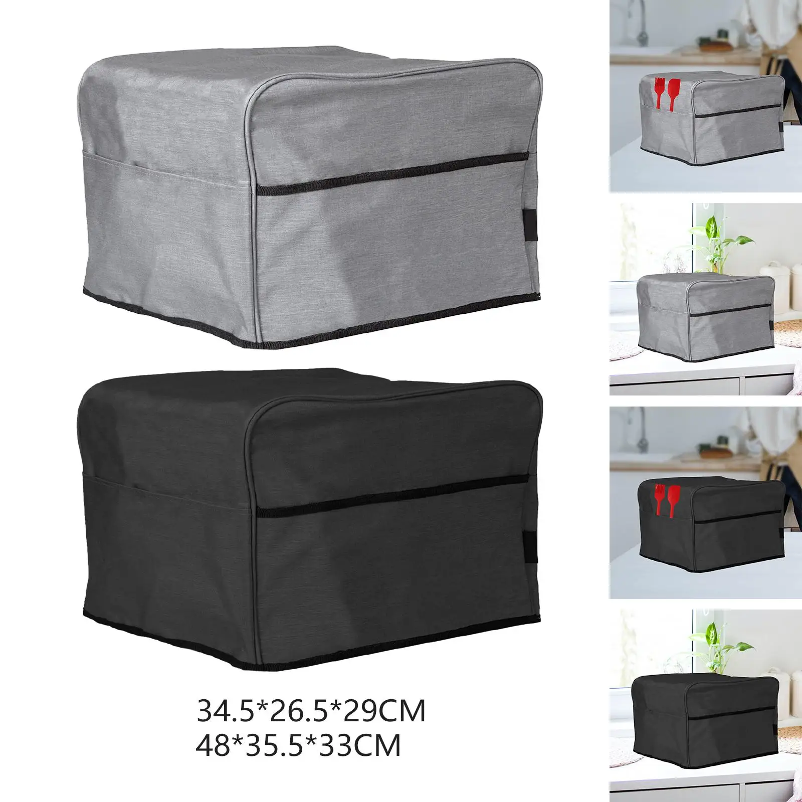 Copertura Per Friggitrice Ad Aria – Tessuto Oxford 600D, Antipolvere, Con Manico, Per Modelli 3–6 Litri, 37x35x40 Cm