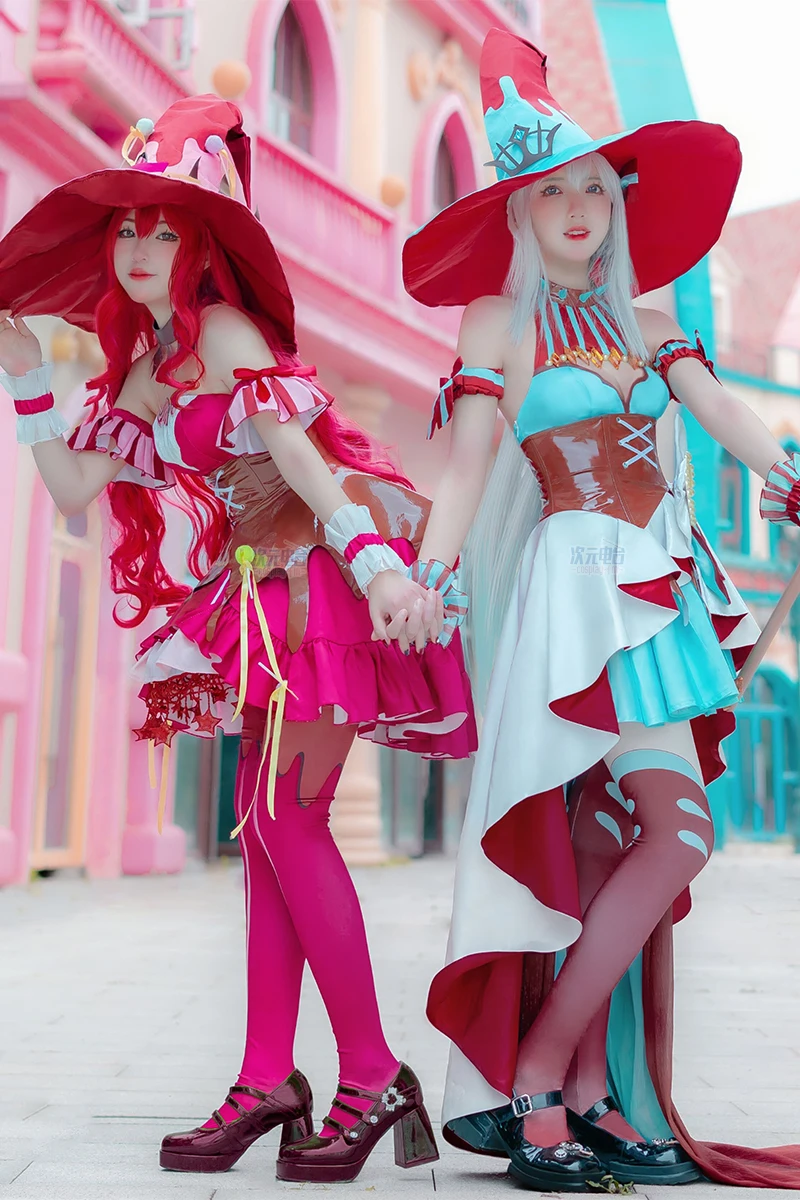 Anime Fate Grand Order FGO Morgan Valentine's Day Party Dress Gorgeous  Uniform Cosplay Costume Halloween Carnival Women 2023 New - AliExpress