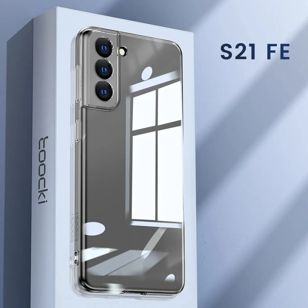 Toocki Ultra Clear Transparent Soft TPU Protective Phone Case