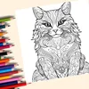 Mandala Animal Drawing Pad Creative Imagination and Realistic Doodles Adult Picture Book 3