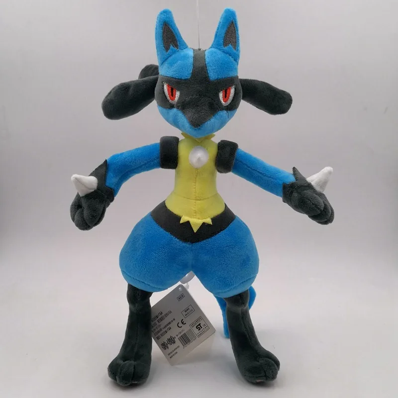

Игрушечная модель плюшевой куклы Pokemon Lucario, размер 30 см