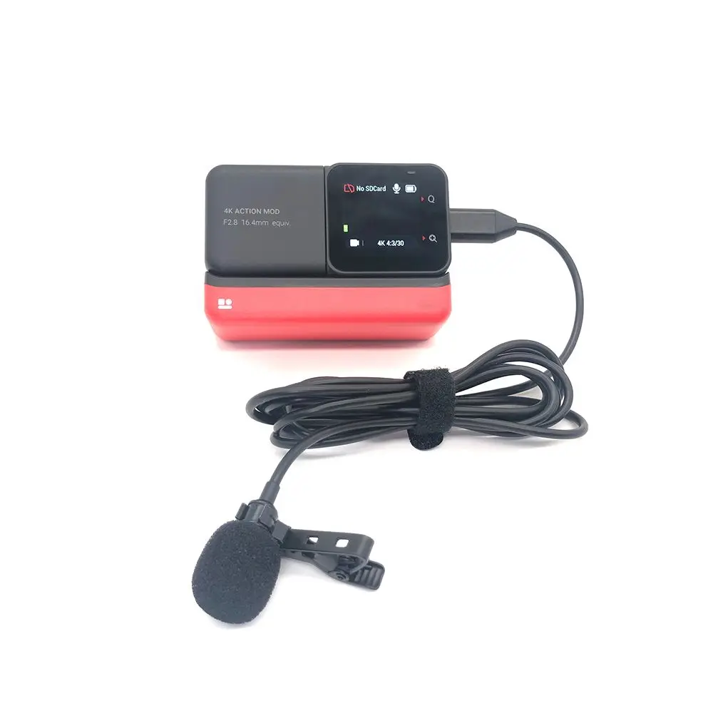 Microphone Lavalier Type C pour Insta360 ONE RS - Accessoire Audio Hi-Fi