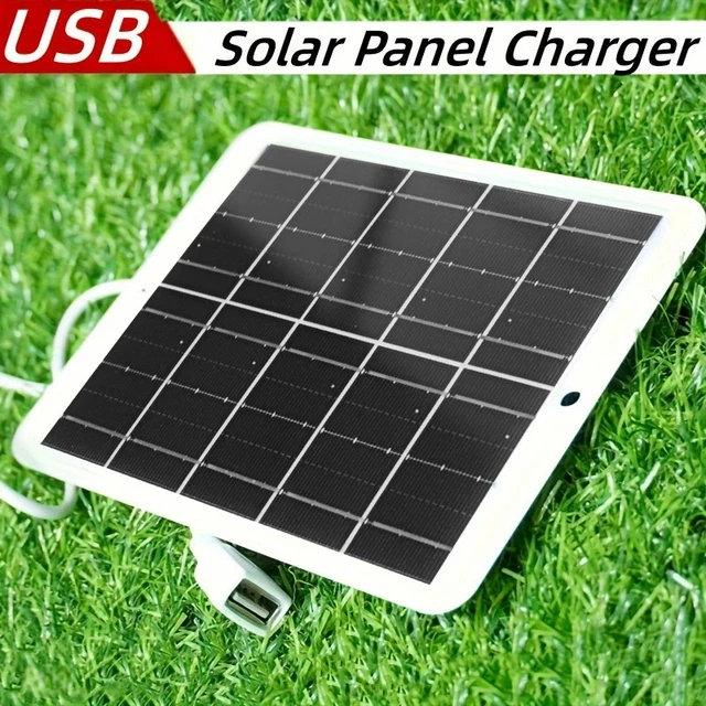 Solar Panel Portable For Fast Phone Charging,Outdoor Mini Solar Charger Outdoor Portable Solar Cell Plate 2