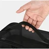 Travel Mesh Wash Storage Bag Makeup Organizer Cosmetics Make Up Skincare Box Plastic Container Handbag For Women Men Bathroom 5