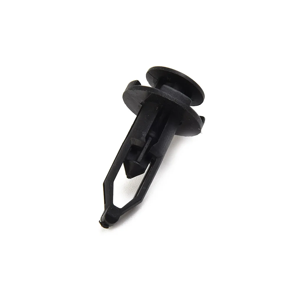 100 stücke 9mm Auto Stoßstange Hintere Abdeckung Push-typ Clamp Schwarz Kunststoff Feste Clip Befestigungen Für Toyota 52161-16010 – Detail 6