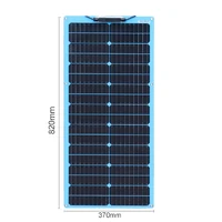 80w 12v panneau solaire flexible panneau photovoltaïque 12v chargeur de batterie camping-car bateau maison balcon voyage entrepôt de l'UE expédition DHL 2