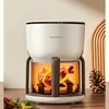 DAEWOO Air Fryer 2L Oil Free Low Fat Kitchen Airfryer Health Cooking Non-stick Glass Potato Chip Machine Electric Airfryers 220V 2