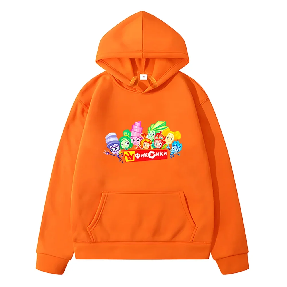 

2024 New Fixies Hoodies Spring Autumn Anime Hoodie Sweatshirts Kawaii Fleece Pullover y2k sudadera kids clothes girl boy clothes