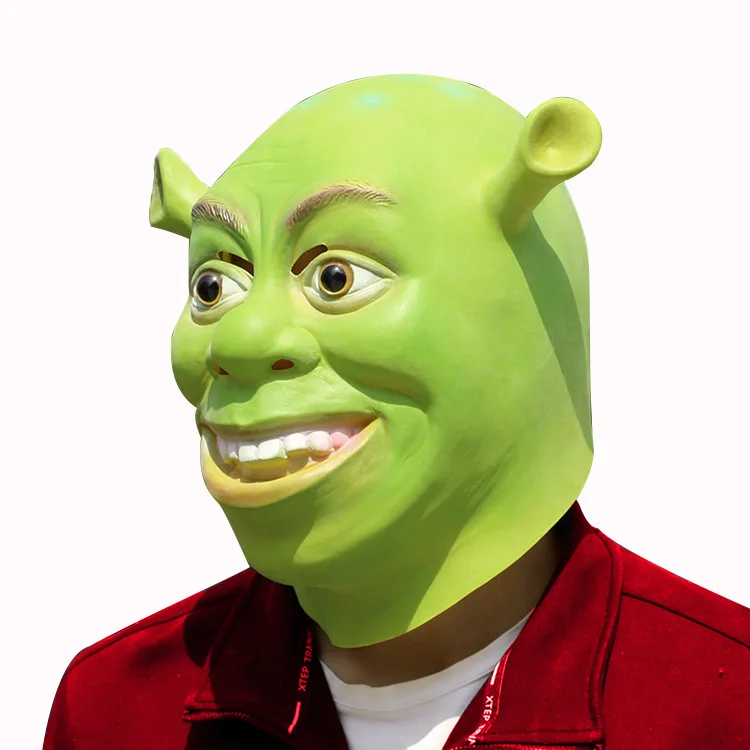 

Halloween Latex Mask Cosplay Ball Party Spooky Shrek Headgear Prop Decor Halloween Costume Cosplay Put on A Funny Mask