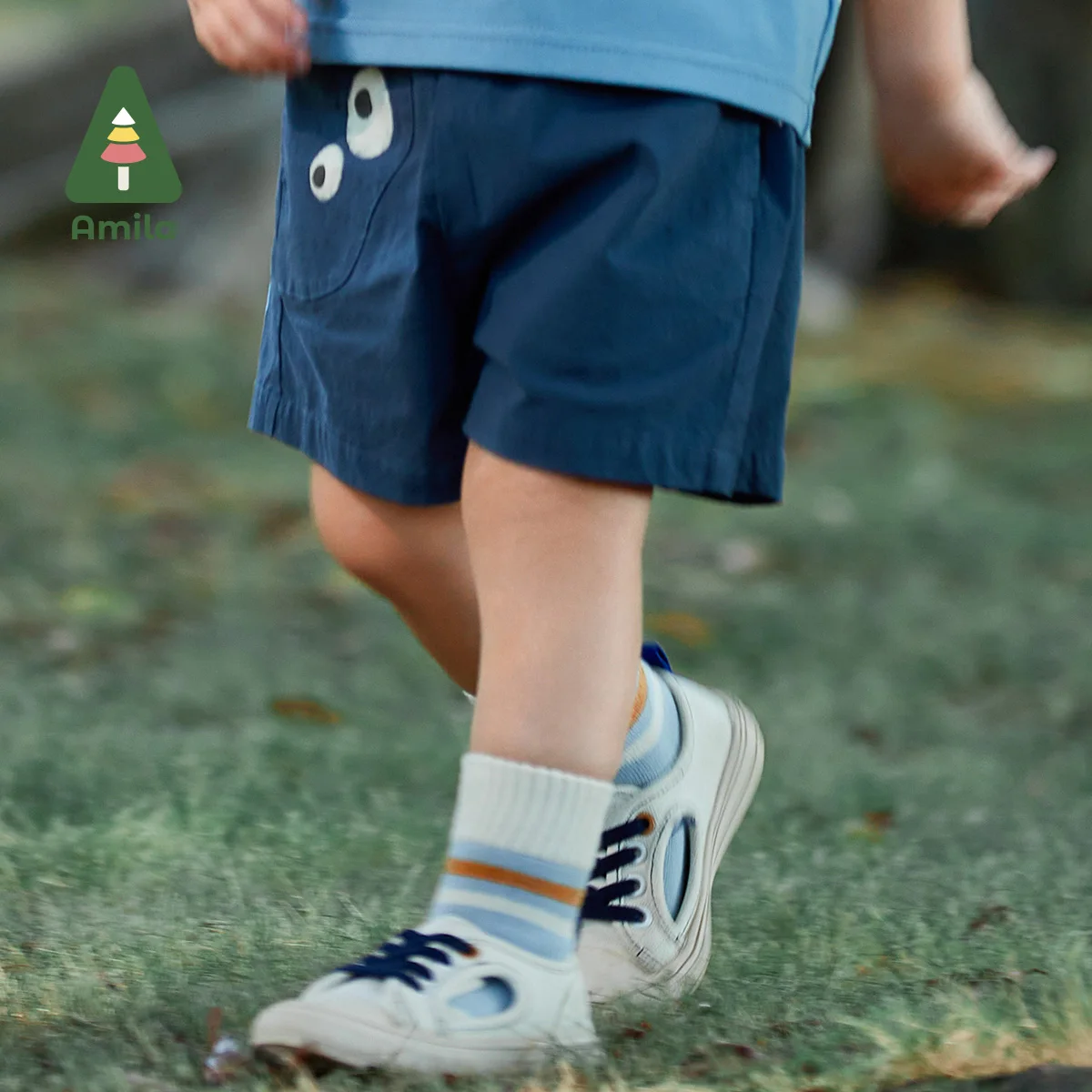 Amila Baby Boy Shorts Summer New Cotton Cute Fun Styling Casual Fashion All-match Bottoms Children Clothes Pants 0-6Y