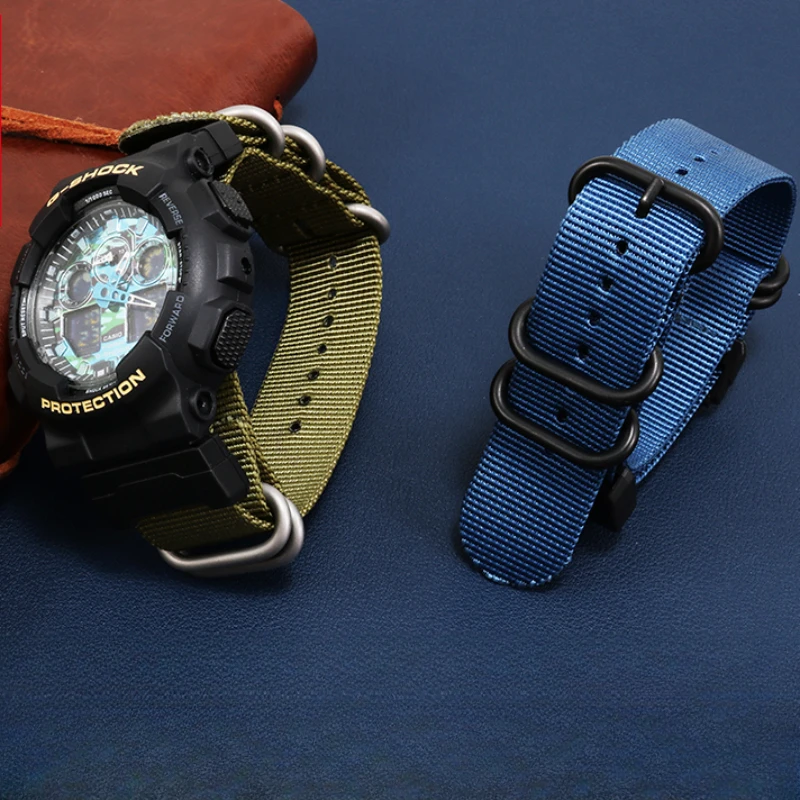 For Casio G-SHOCK Stainless Steel Needle Buckle 16x22mm DW-5600 GD