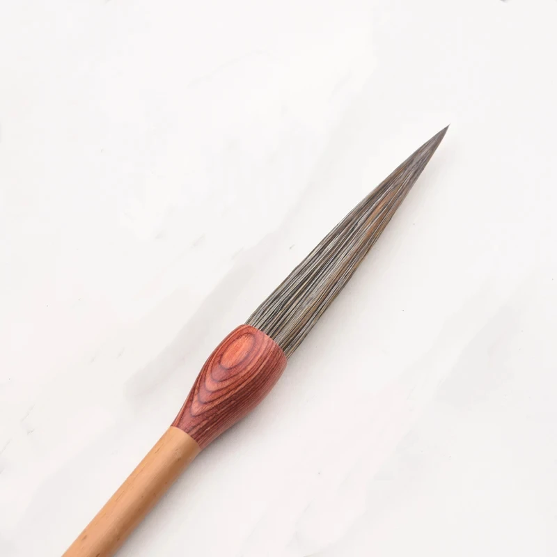 Ensemble de pinceaux en poils de blaireau pour calligraphie, écriture cursive, style pinceau, peinture de paysage chinois, aquarelle_voghion.com