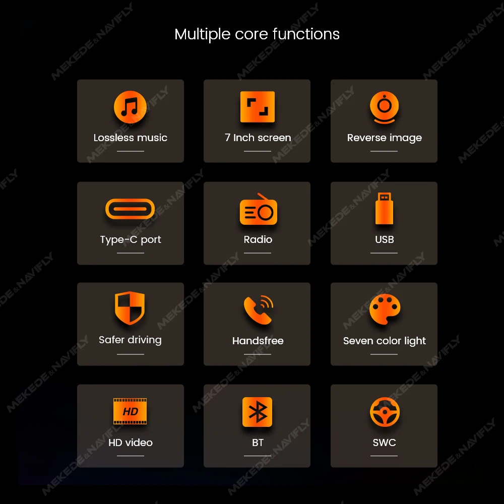 1 Din MP5 Player 7inch HD Touch Screen Car Radio For Universal Autoradio Multimedia Player 2DIN Auto audio USB BT TF Card CAM