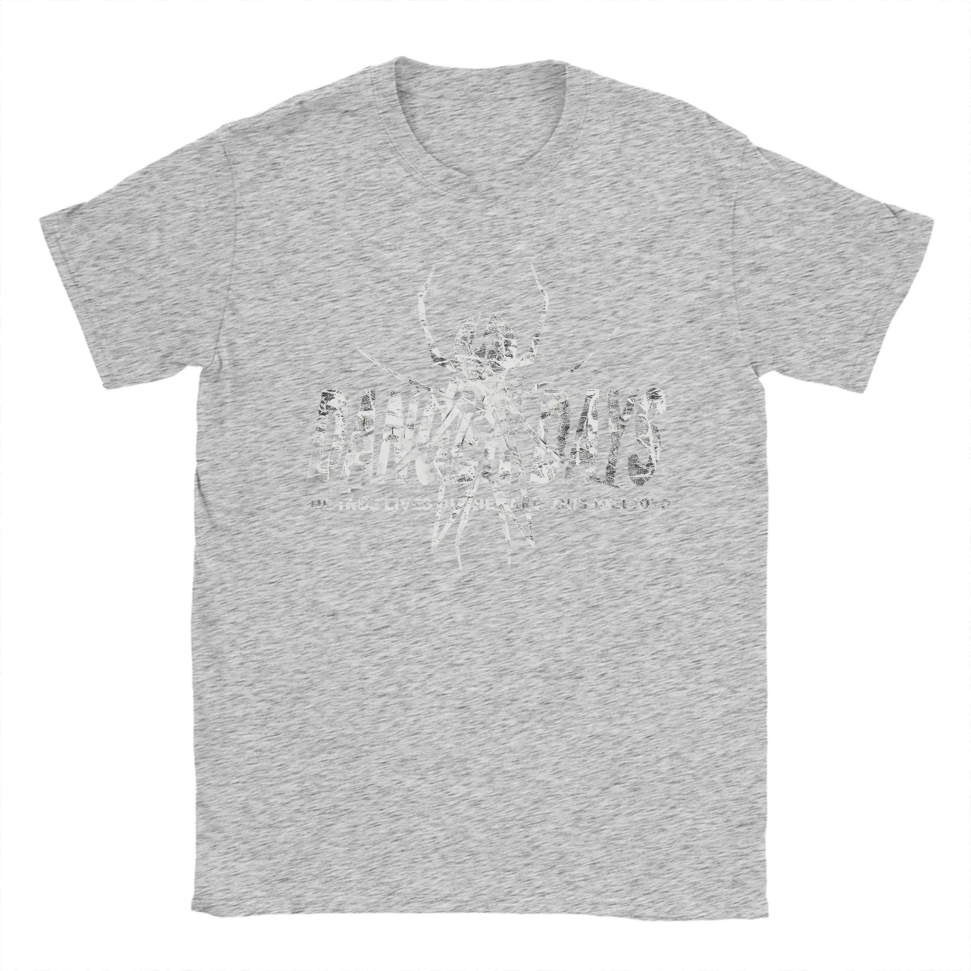 My Chemical Romance Danger Days Spider Graphic Cotton T-Shirt - Men's Casual Hip Hop Tee Shirt