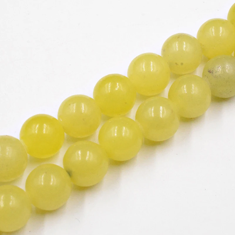 

1 strand/лот лимон Jasperss натуральный драгоценный камень прядь круглые бусины Свободные Spacer Бусины для самостоятельного изготовления ювелирных изделий браслет