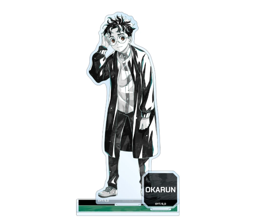 Acrylic Standee - Black & White Sketch Style Anime Character Desk Display Collectible Gift