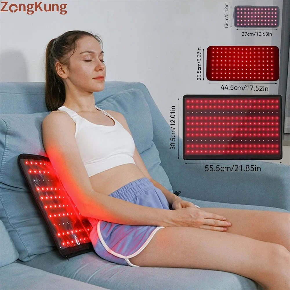 LED Red Light Pad 660nm&850nm Infrared Light Therapy Belt light therapy belt