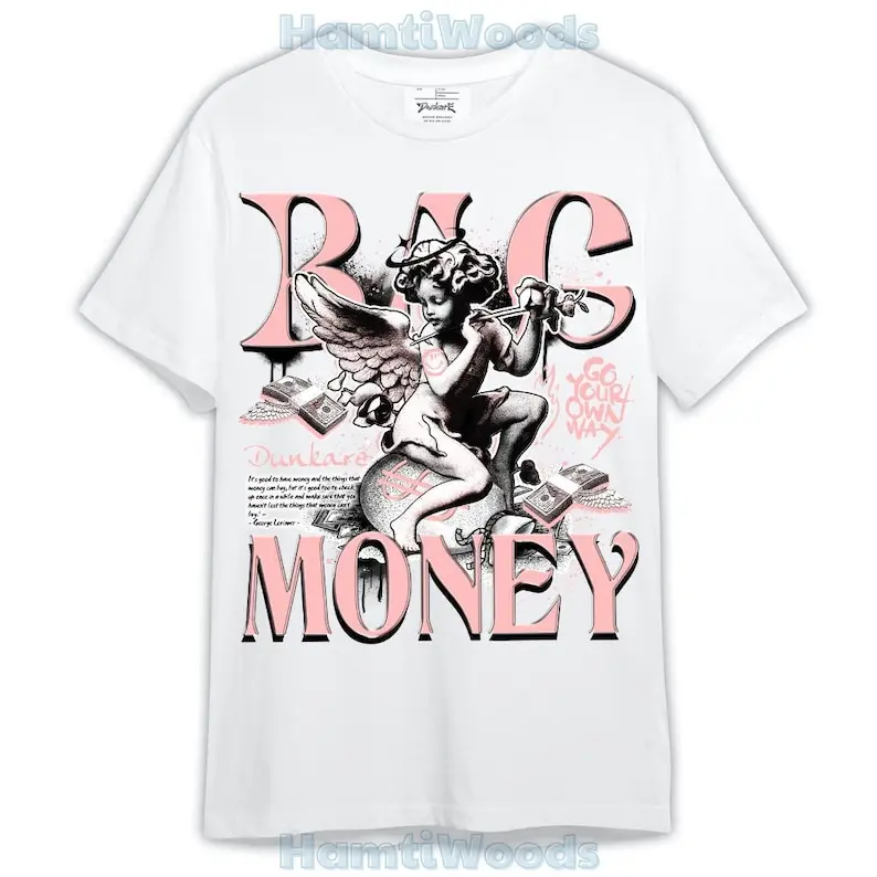 

Low Legend Pink 11s Shirt, Bag Money Retro Shirt Outfit