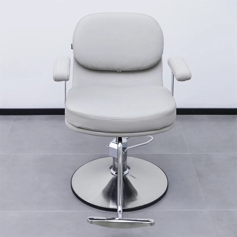 Makeup Chair Barbershop Mocho Professional Makeup Chair Ergonomic Stools Kitchen Bar Desk Chairs Hairdressing Barber Furniture