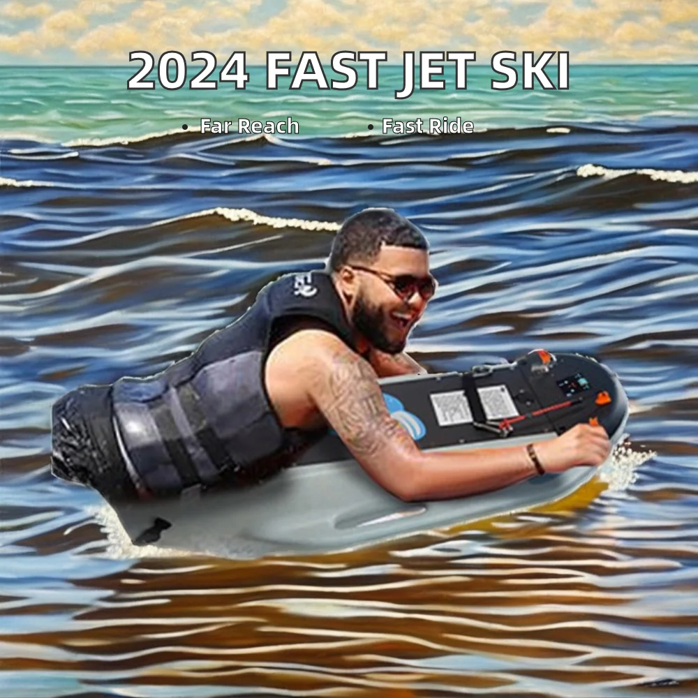 Unisex Carbon Fiber Electric Surfboard Water Sports Sea