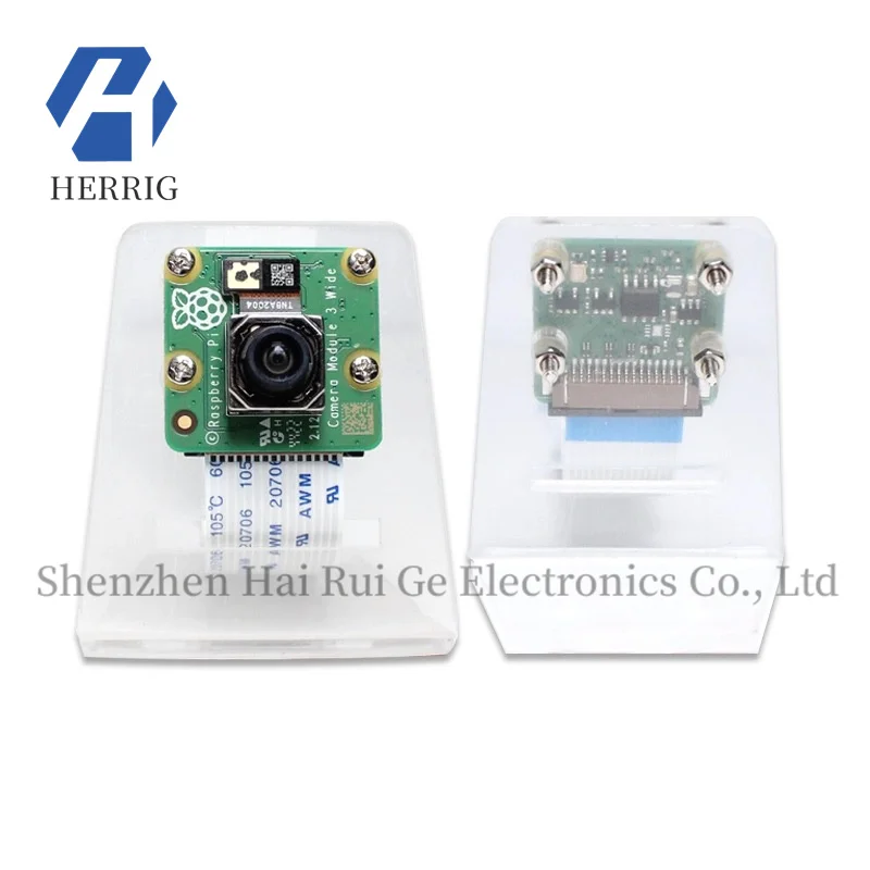 Raspberry Pi V3 Camera Stand Base Camera Module 3 Wide Acrylic Case Protector raspberry pi camera stand