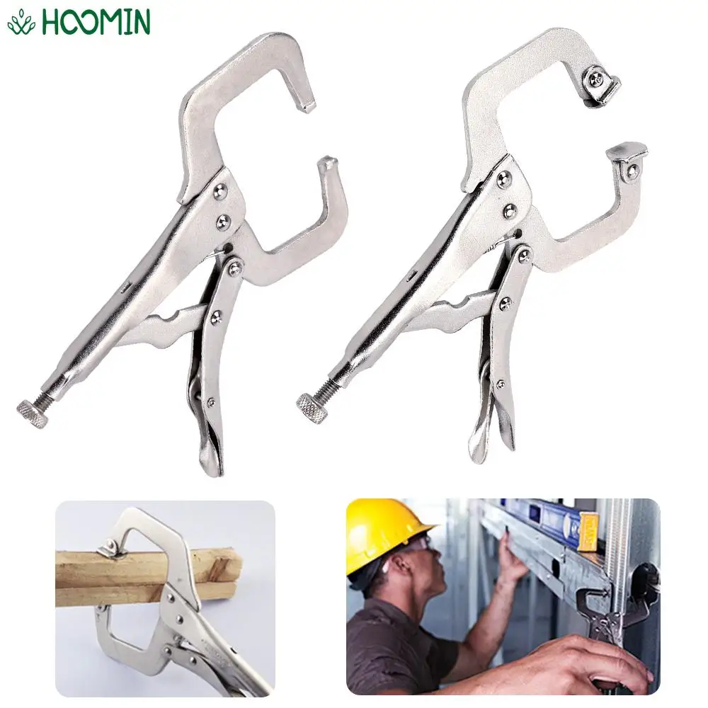 

C-образный зажим, зажим для сварки по дереву, легированная сталь, коврик, ручной инструмент для работы по дереву, щипцы, щипцы, фиксатор, плоскогубцы, захват, поворотные тиски