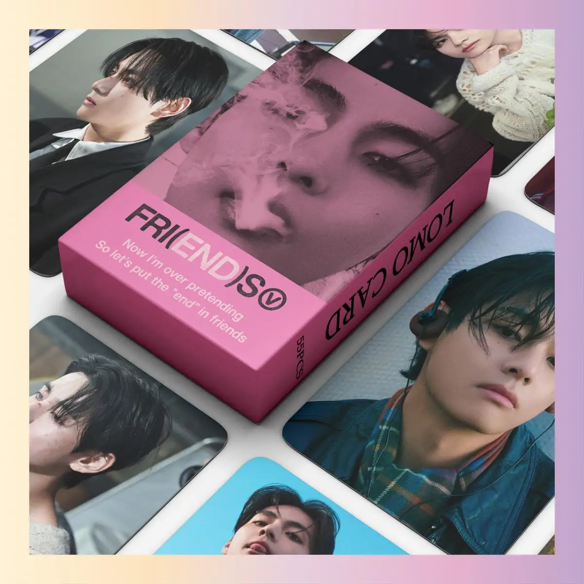 XIURAN 55Pcs/Box FRI(END)S Mini Album Photocard KPOP Lomo Card (READY STOCK)